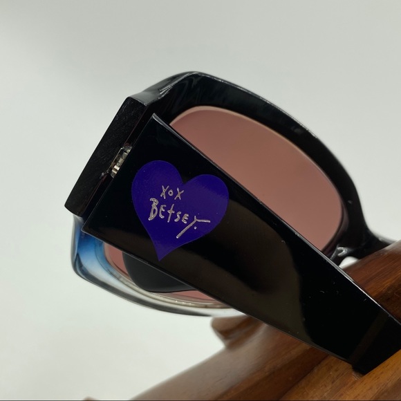 Xox Betsy Black Translucent Oval Sunglasses Frames - Picture 5 of 5